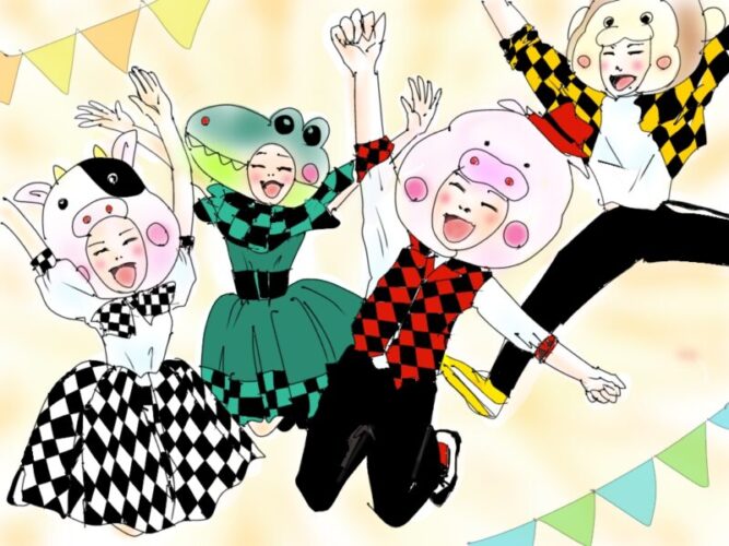 ブー!スカ・パーティー!(ゆうあつ)