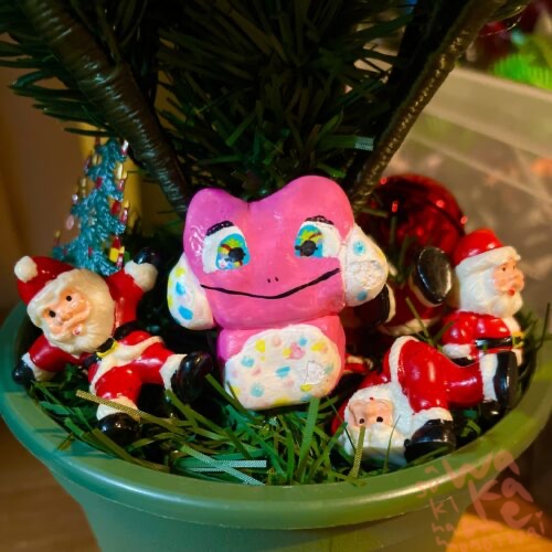 クリスマスけけちゃまツリー