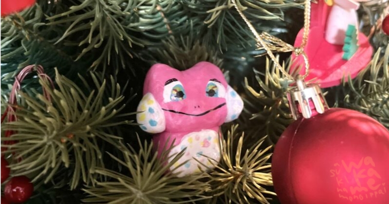 クリスマスけけちゃまツリー